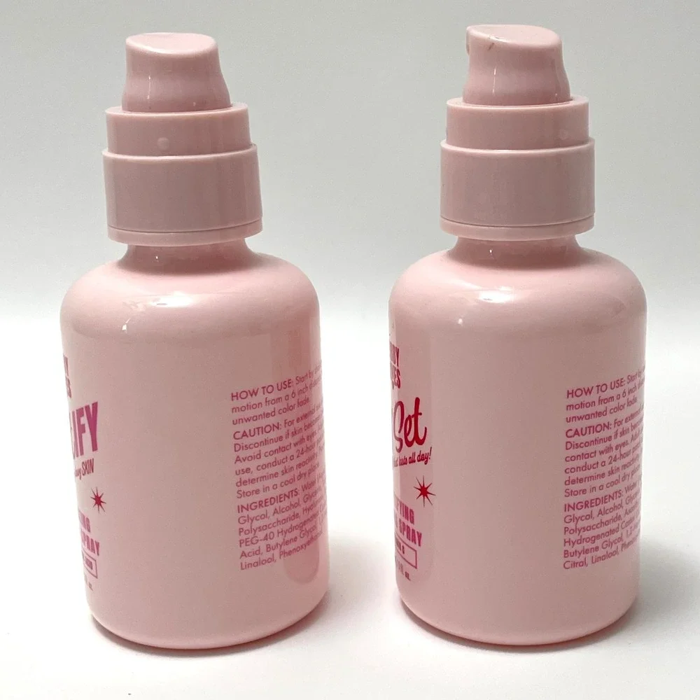 Libby Loves Mistify Get Set Hydrating Mattifying Setting Spray Makeup‎ Bundle